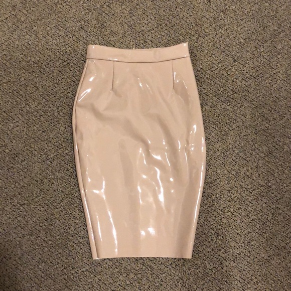 Meshki Dresses & Skirts - Meshki Latex Midi Skirt